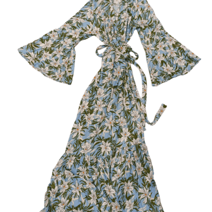 Vestido largo floreado