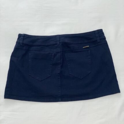 Mini Falda Denim Azul stretch