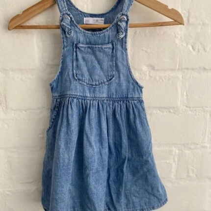 Vestido overol Jean ZARA