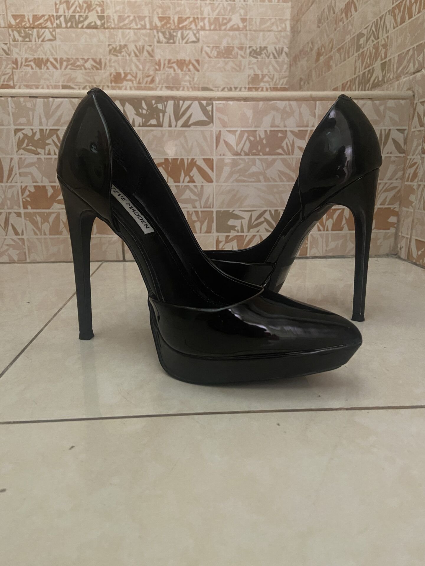 Zapatos Negros T 7.5- Steve Madden