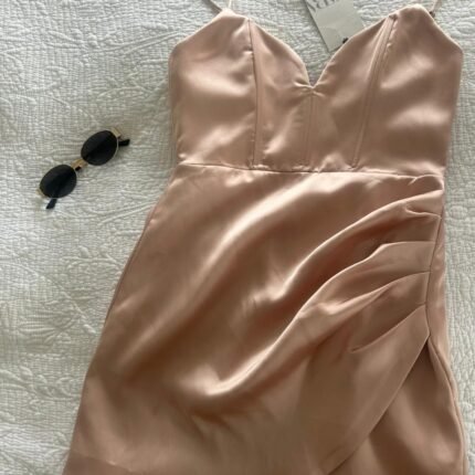Vestido Coral - Zara Mujer