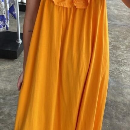 Vestido 100% algodón. Marca: Mangos .Talla L.