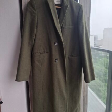 SACO largo Stradivarius Verde Oliva💚