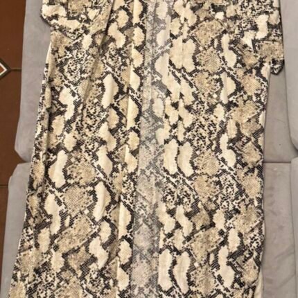 Capa abierta animal print