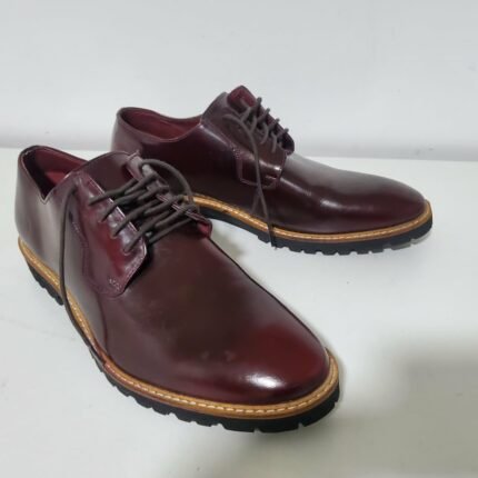 Zapatos Adolfo Dominguez color guinda talla 44