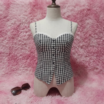 Blusa a cuadros SHEIN (nuevo)