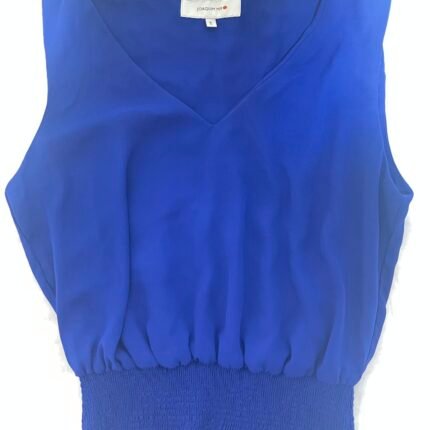 Blusa azul eléctrico